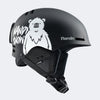 Small brim warm and shockproof ski helmet NT30