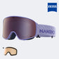 NANEND 25 Jahre alte Zeiss NG24 PRO Skibrille mit klappbarem, doppellagigem Antibeschlag-System und Rahmen. 