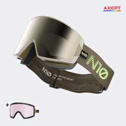 SNAP Master – AXIOPT High-Contrast Anti-Fog Magnetic Side Opening Ski Goggles N10
