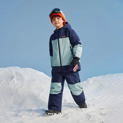 Combinaison de ski NANEND chaude et imperméable, color-block, pour garçons et filles. 