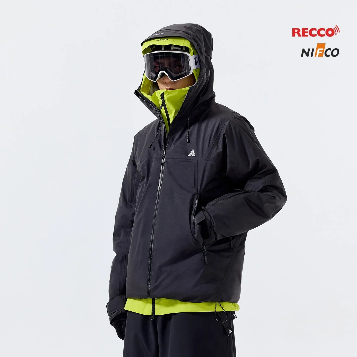 NANEND New 3L Fabric Fully Filled Cotton Ski Jacket - Unisex