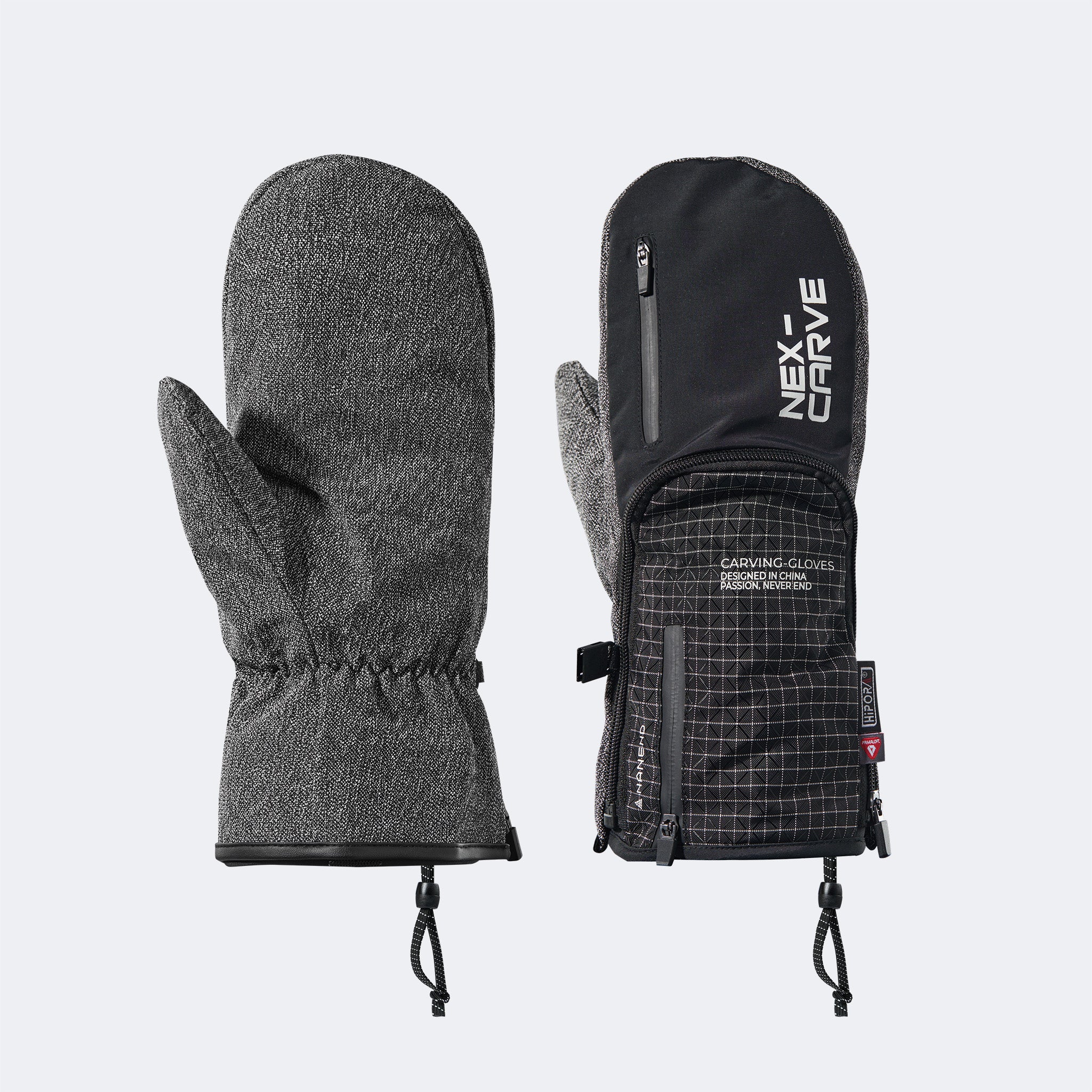 NANEND 2025 Neue Modelle: Professionelle, verschleißfeste und kratzfeste Skihandschuhe mit austauschbarer Außenschale und integrierten Schutzplatten für Damen und Herren 