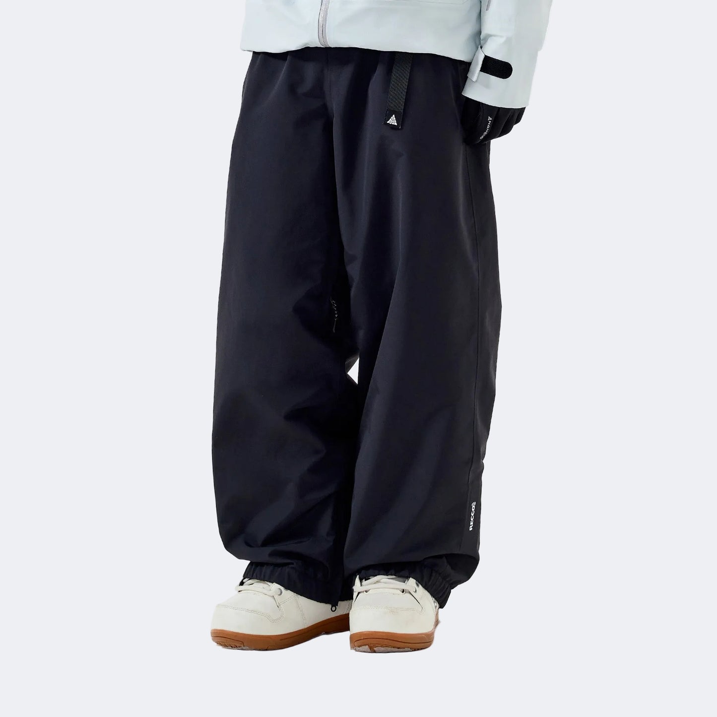 Fleece-lined, thickened, waterproof, professional loose-fitting ski pants -Unisex