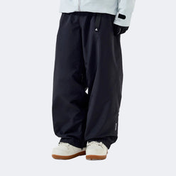 Fleece-lined, thickened, waterproof, professional loose-fitting ski pants -Unisex