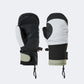 Color-blocked warm ski gloves
