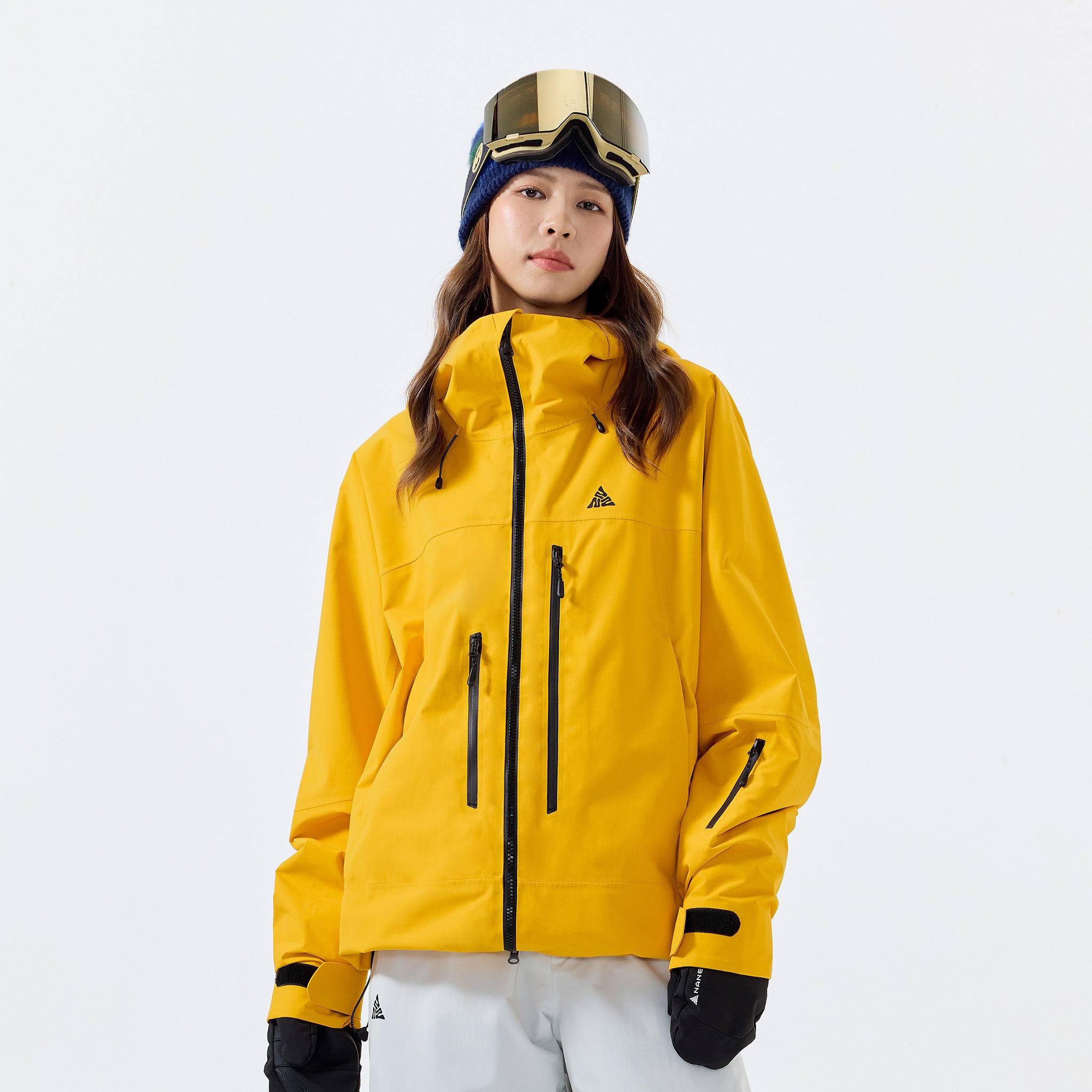 NANEND 3LN66 Fully Taped Cotton-Filled Super Abrasion-Resistant Ski Jacket -Unisex