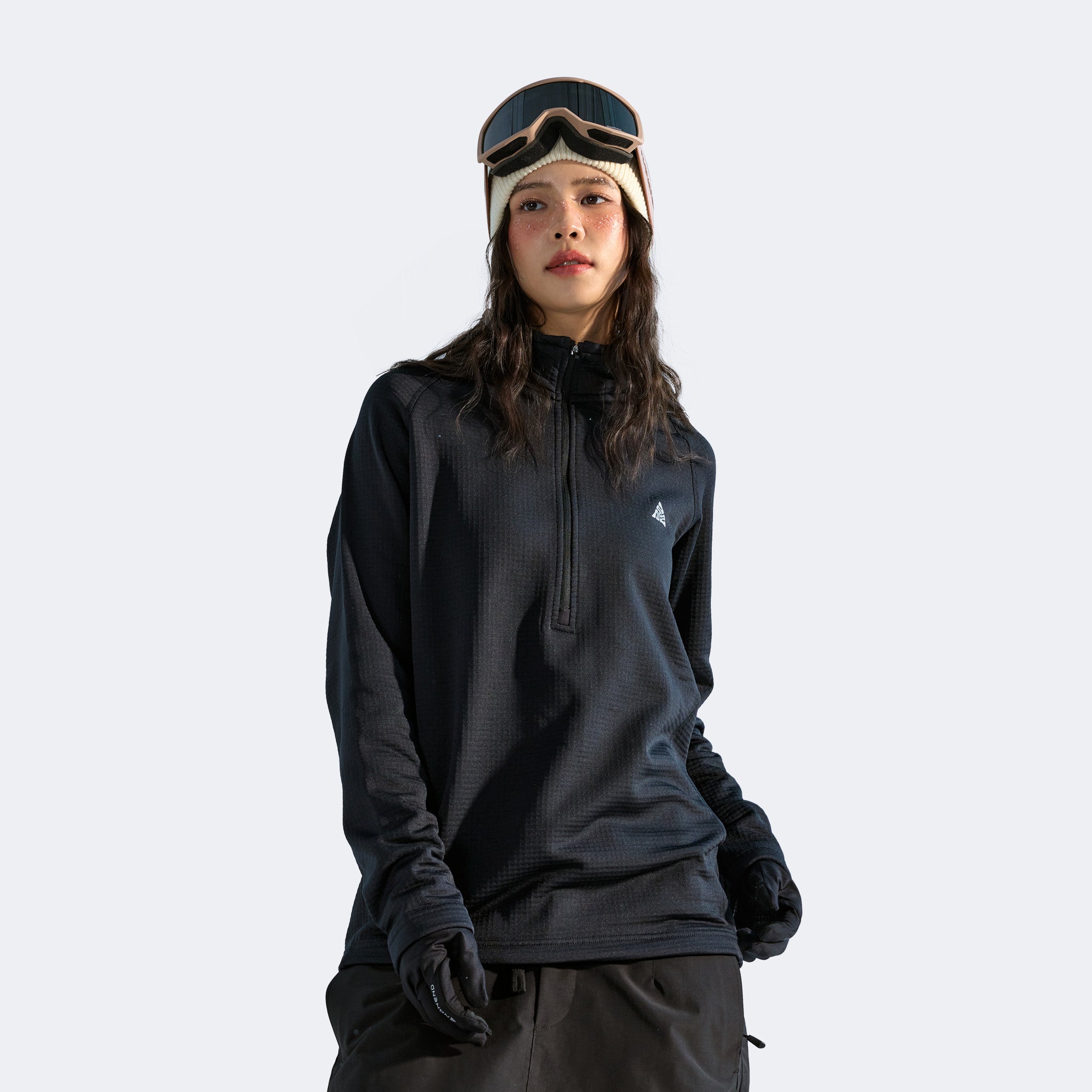 Breathable and moisture-wicking ski jacket midlayer - Unisex