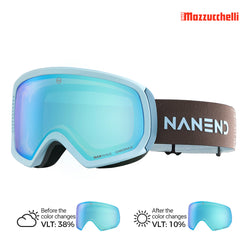 NANEND Double-layer curved photochromic ski goggles NG23Max
