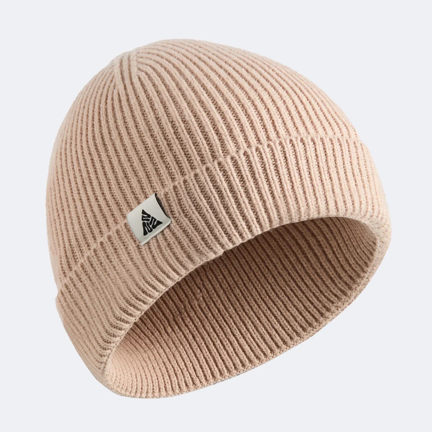 NANEND New colorful solid color versatile warm knitted ski beanies