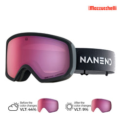 NANEND Double-layer curved photochromic ski goggles NG23Max