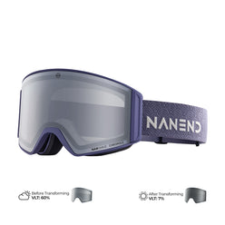 NANEND 25 new color-changing push-cover, quick-defog outdoor single and double-plate goggles for men and women NG22max