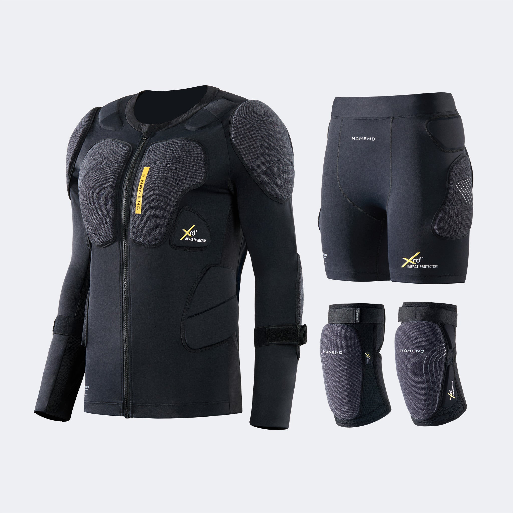 NANEND Xrd professional impact-absorbing ski protective gear sets Unisex