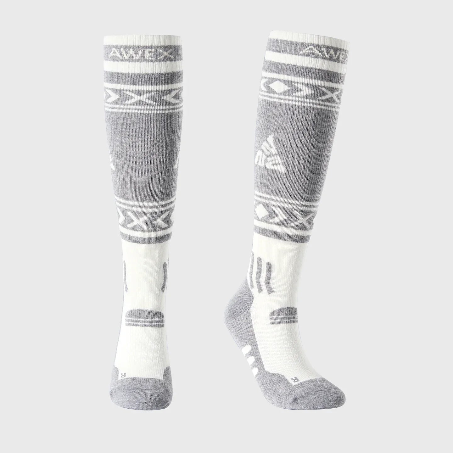 NANEND & AWEX Collaboration Merino Wool Warm Sports Socks