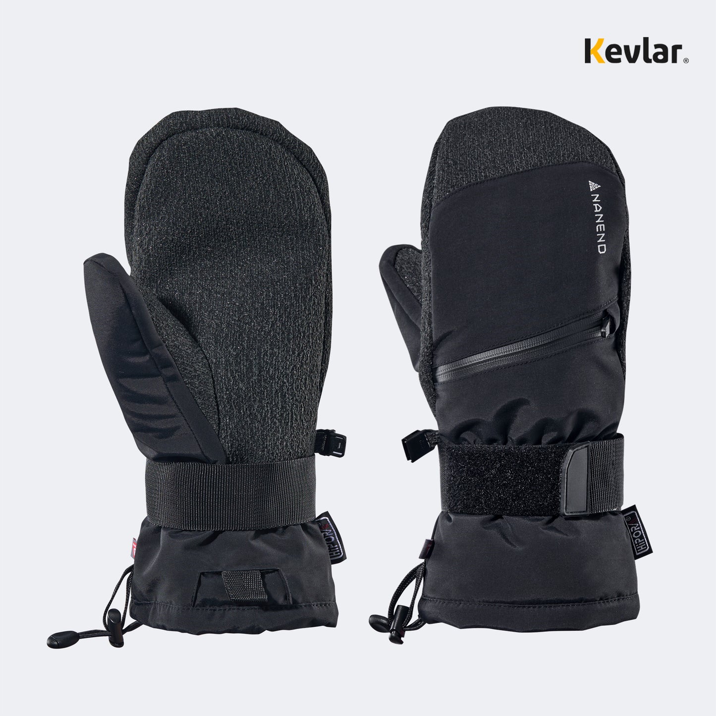 Black-Kevlar fabric
