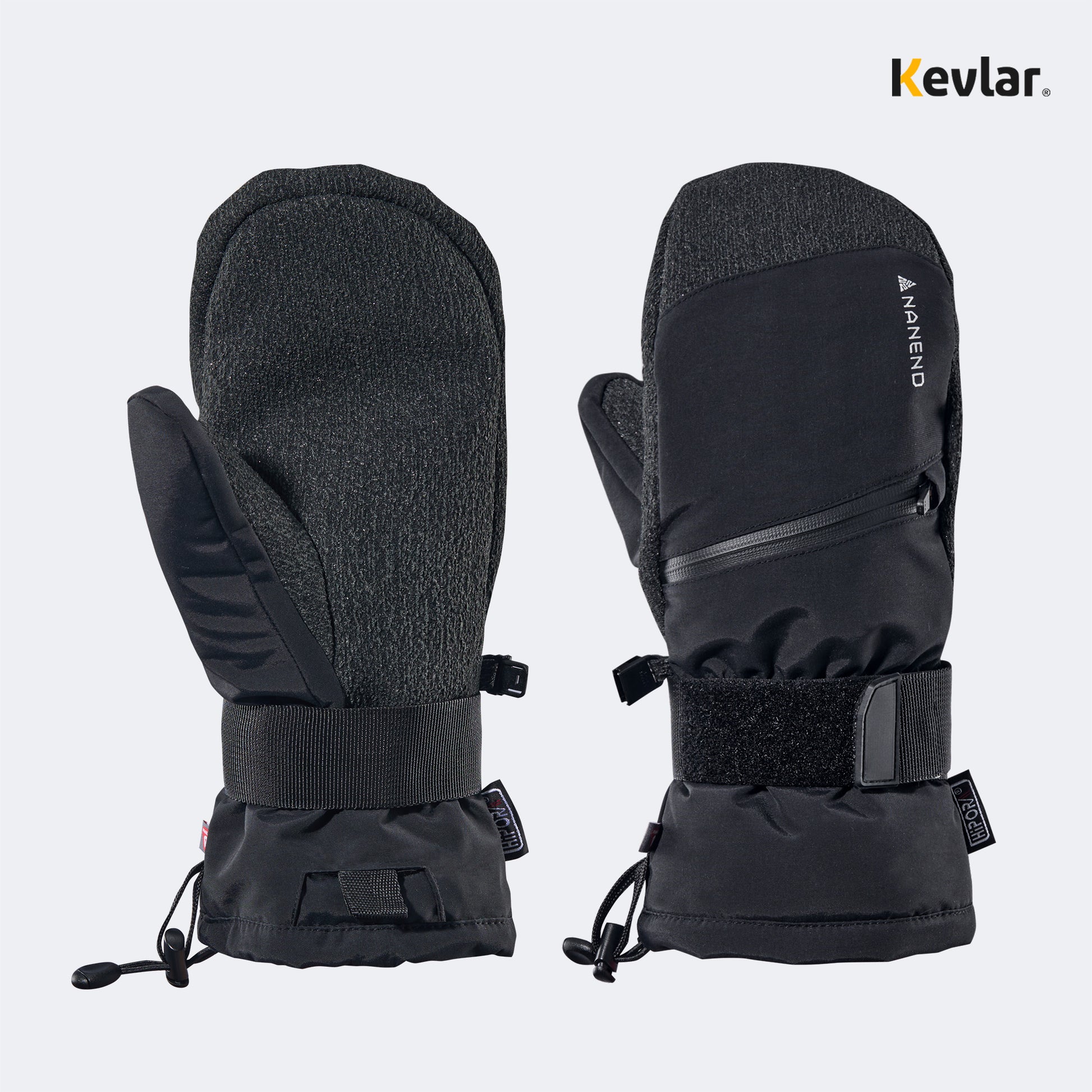 Black-Kevlar fabric