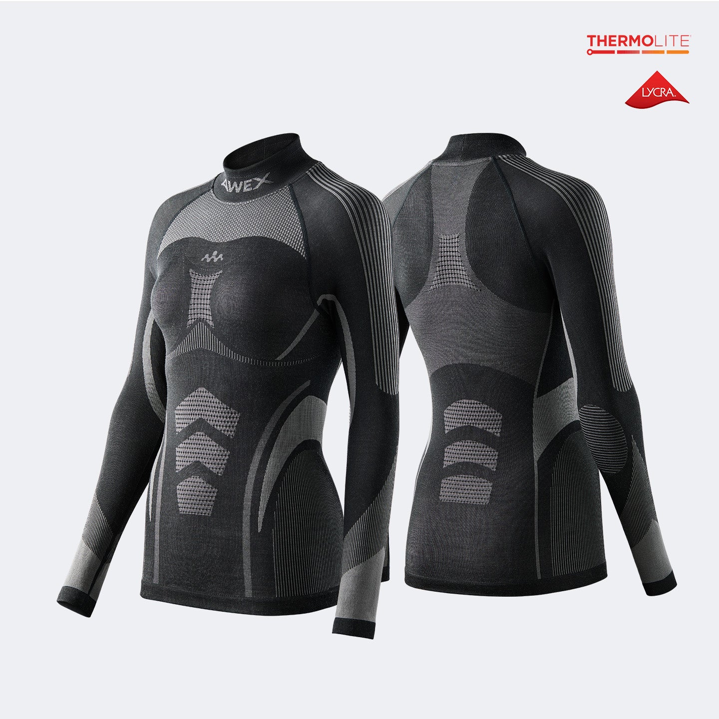 NANEND & AWEX Collaboration Merino Wool Outdoor Warm Ski Ski Quick-Drying Jacket for Women