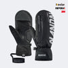 NANEND Built-in wrist support and stability, professional abrasion-resistant Kevlar ski gloves, unisex.