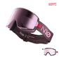 NANEND SNAP Master – AXIOPT High-Contrast Anti-Fog Magnetic Side Opening Ski Goggles N10