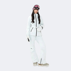 White jacket + white pants