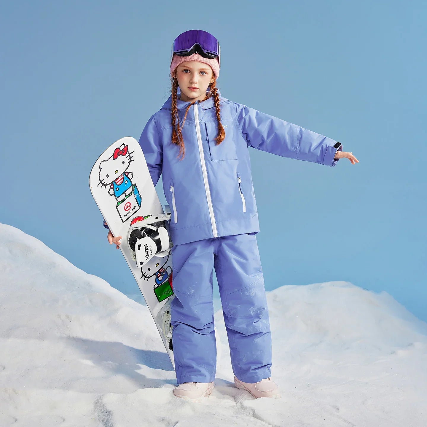 NANEND Warm & Waterproof Ski Suit for Boys and Girls
