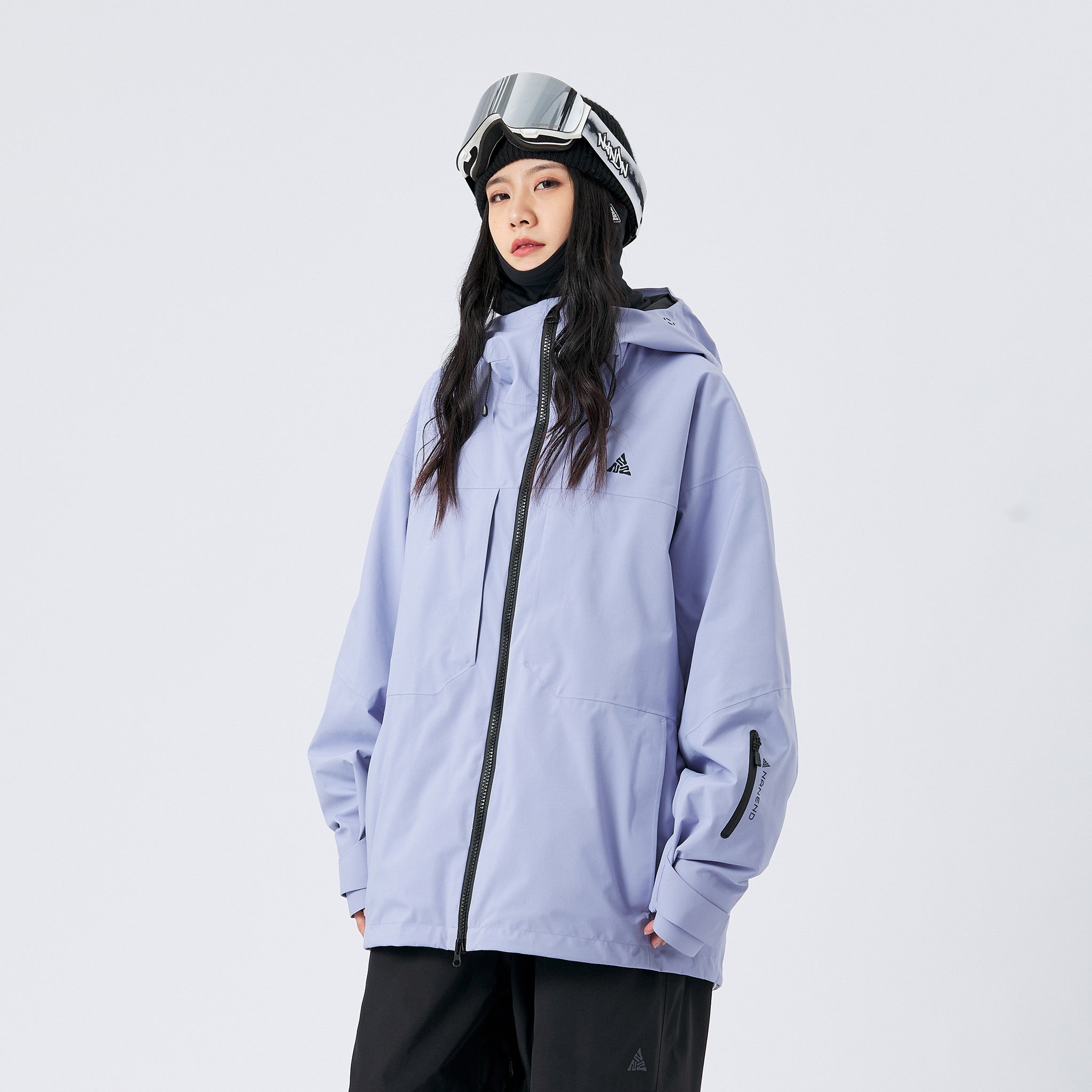 NANEND Waterproof 3L Ski Jacket for Unisex Outdoor Use
