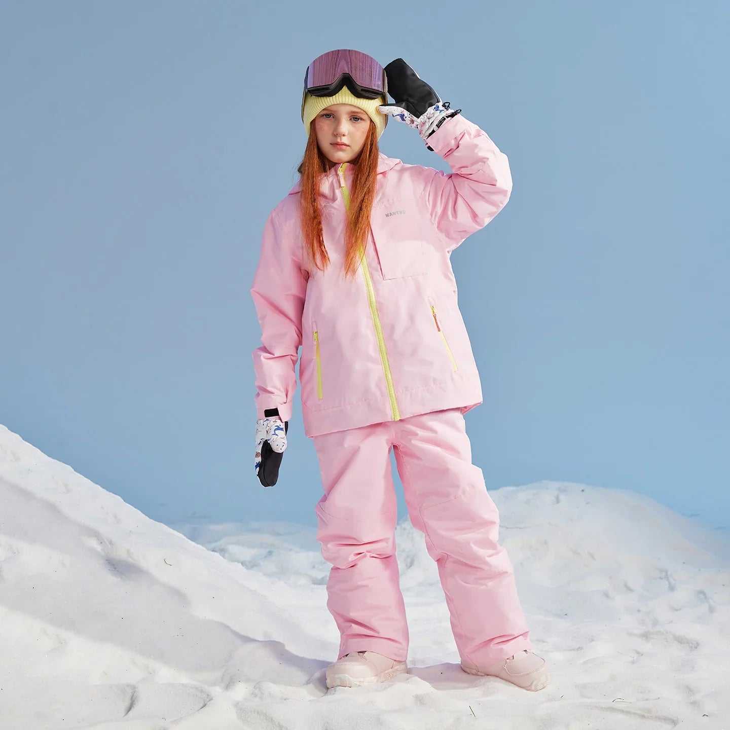 NANEND Warm & Waterproof Ski Suit for Boys and Girls