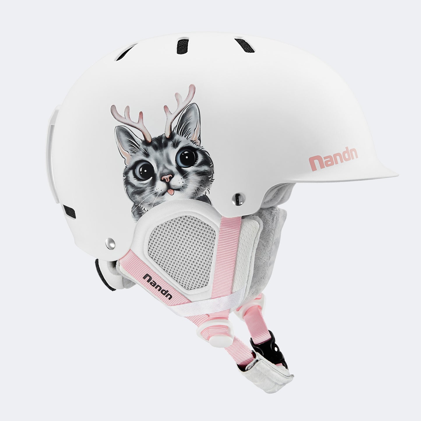 Wide-brimmed warm and shockproof ski helmet NT31