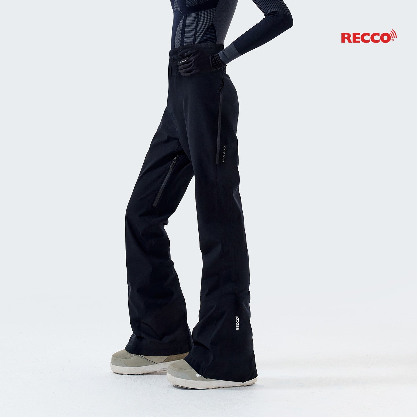 NANEND Women's Sweetspot Slim Fit Waterproof Flare Pants