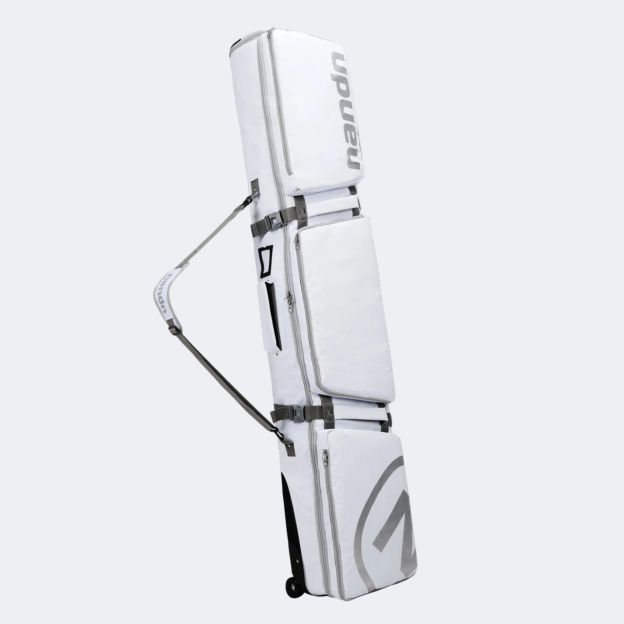 Large-Capacity Rolling Ski & Snowboard Bag with Wet-Dry Separation