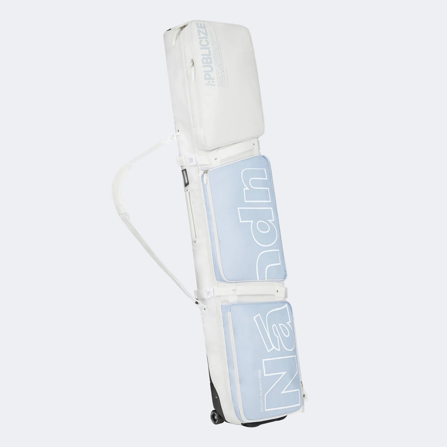 Large-Capacity Rolling Ski & Snowboard Bag with Wet-Dry Separation