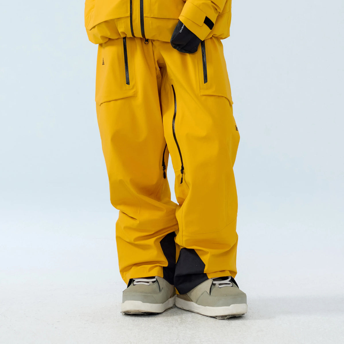 Skyline PRO Series Dermizax Hard Shell Alpine Ski Pants – Unisex – NANEND (Sea Pine Yellow)