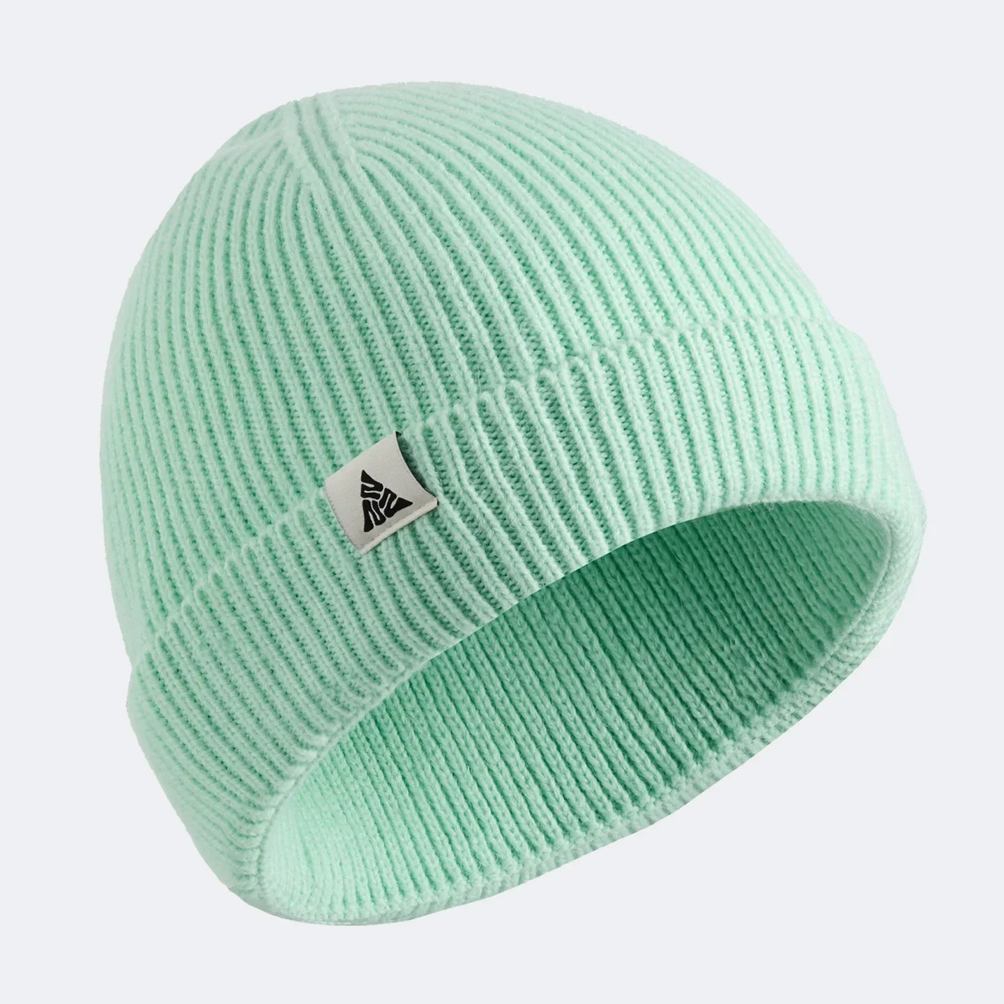 NANEND New colorful solid color versatile warm knitted ski beanies