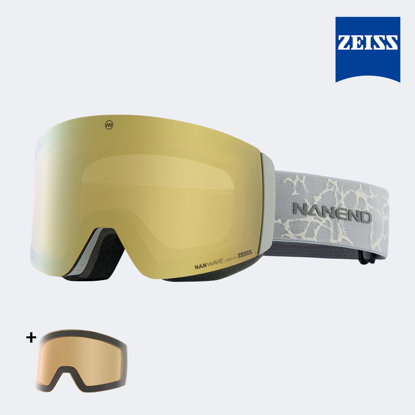 cement grey VTL 33% Zeiss lunettes HD + Zeiss Lentilles de nuit