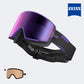 SNAP MASTER Zeiss HD Side-Open Magnetic Ski Goggles N10cs