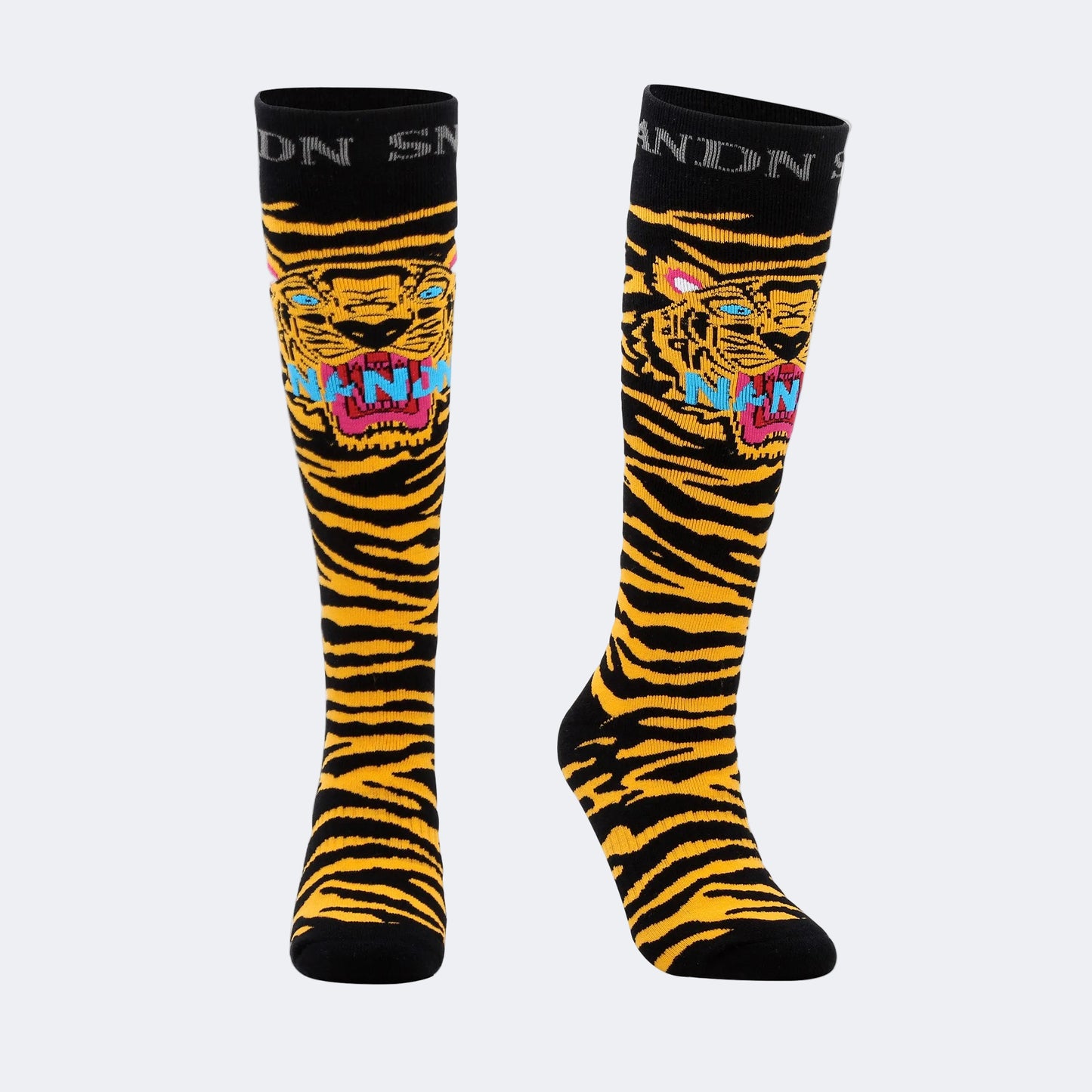 Kids Thermal Extra-Long Thickened Ski Socks with Cartoon Print
