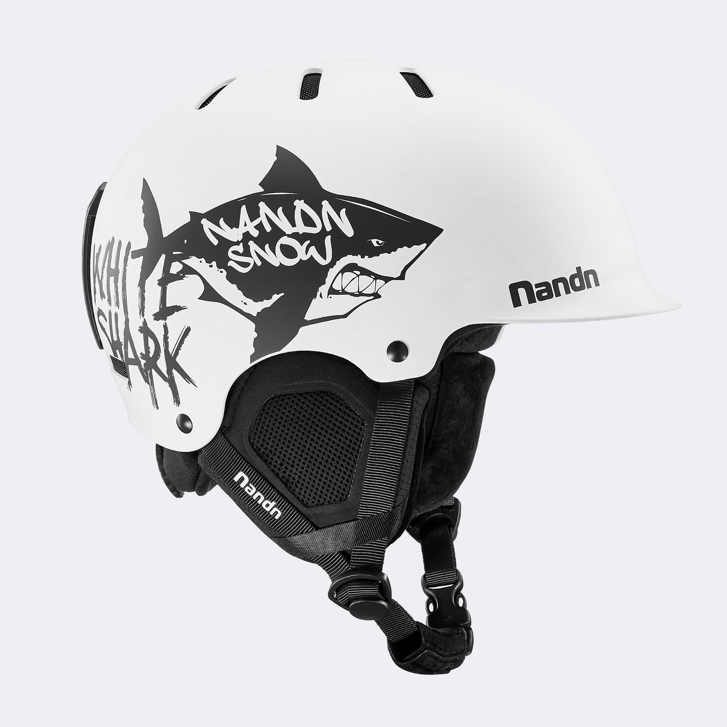 Wide-brimmed warm and shockproof ski helmet NT31