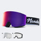 Three-lens all-weather magnetic Ski Goggles NG19