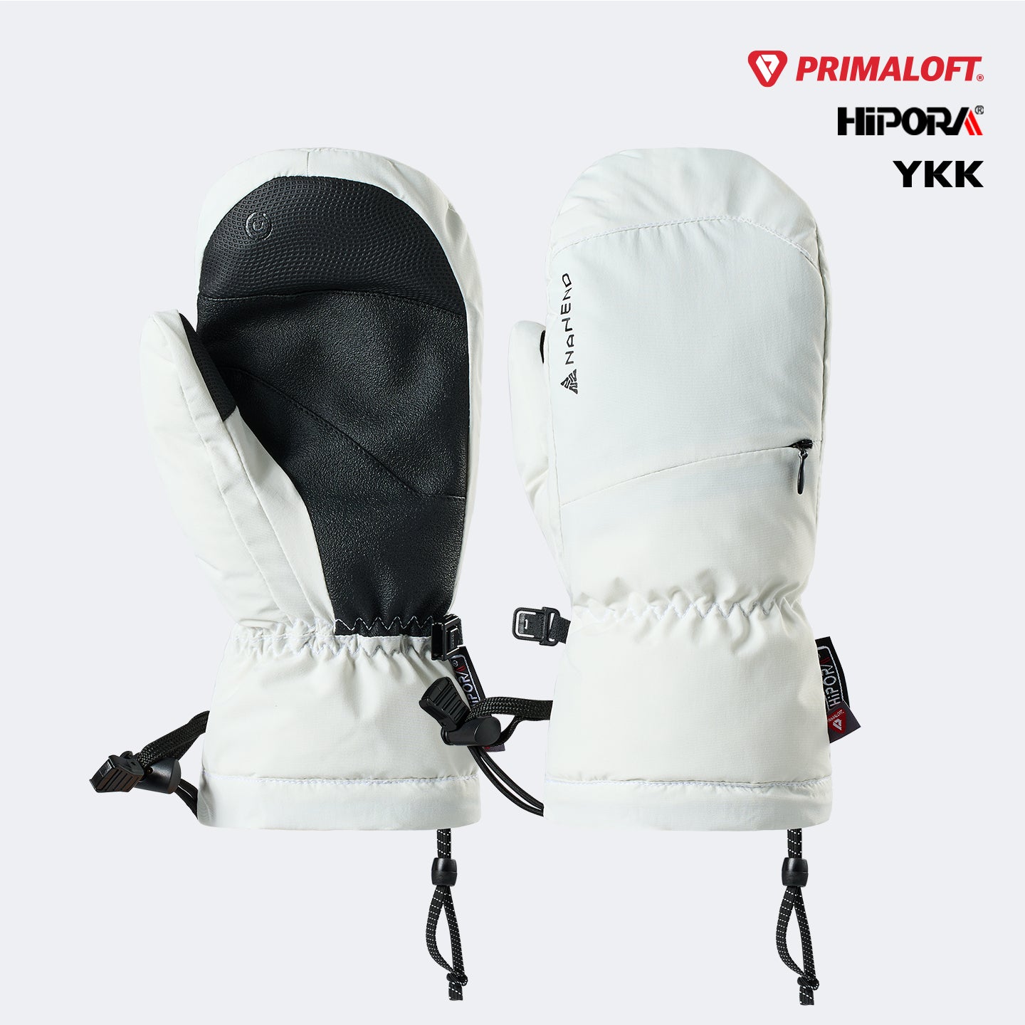 NANEND Gold Standard P Cotton Professional Wear-Resistant Waterproof Warm Ski Gloves, Unisex