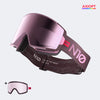 SNAP Master – AXIOPT High-Contrast Anti-Fog Magnetic Side Opening Ski Goggles N10