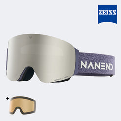 NANEND Zeiss Flip-Up-Skibrille, beschlagfrei, Single- und Doubleboard-Skibrille NG21pro 