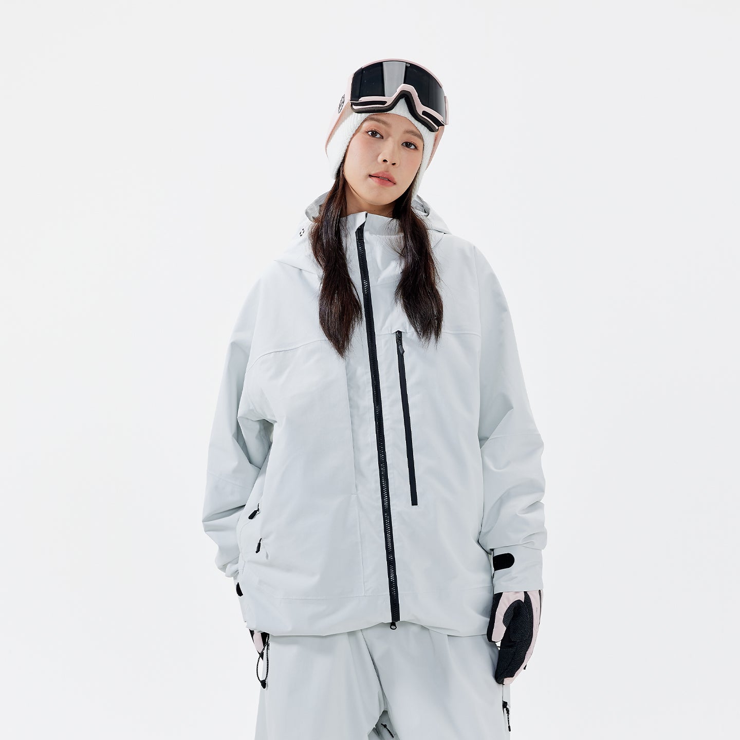 NANEND Arc 3L Ski Suit，Waterproof & Thickened Ski Jacket, Recco Searcher Snowboard Clothing for Men, Women