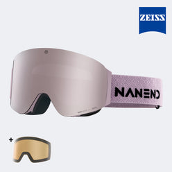 NANEND Zeiss Flip-Up-Skibrille, beschlagfrei, Single- und Doubleboard-Skibrille NG21pro 