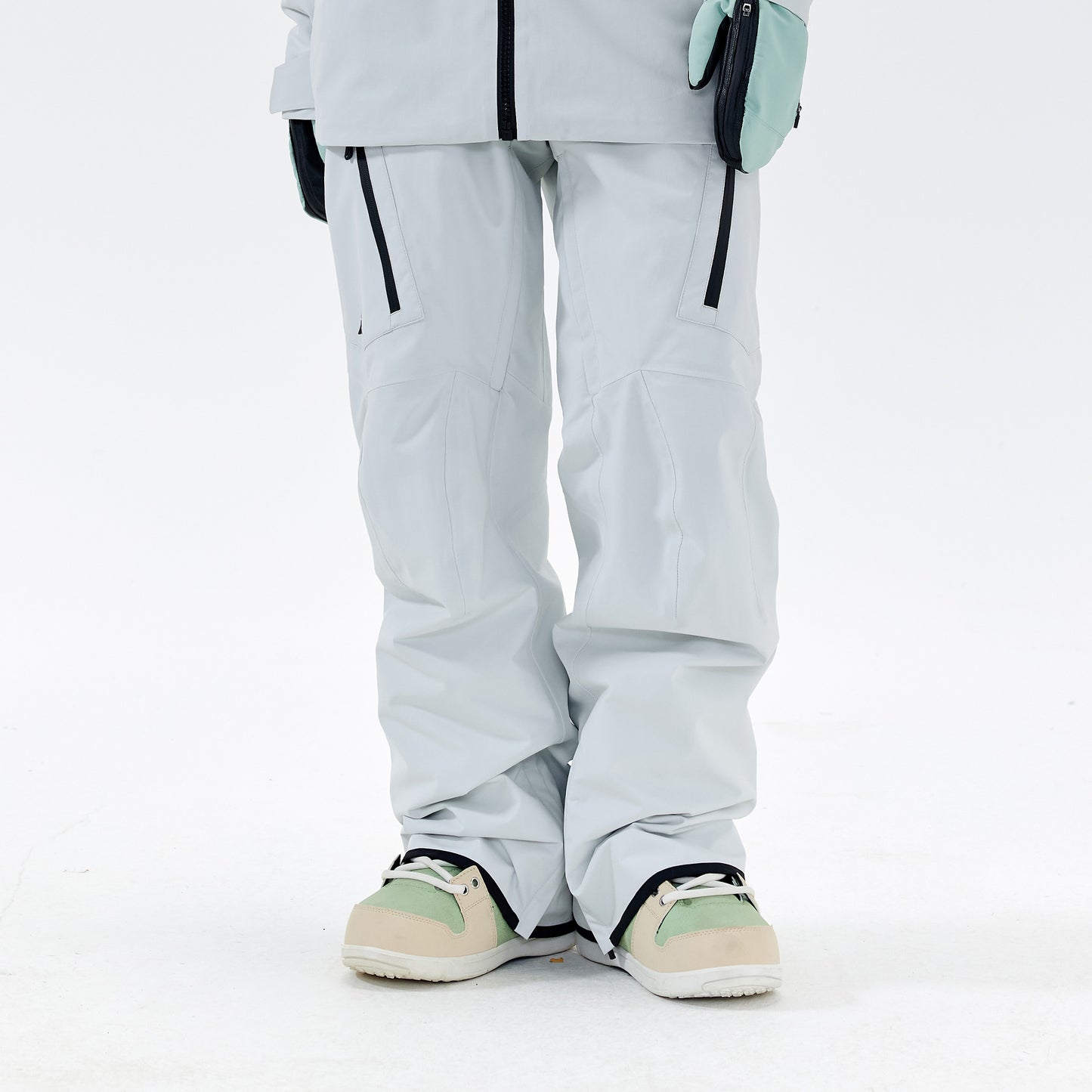 NANEND P Wasserdichte Baumwoll-Skihose für Herren mit RECCO. 