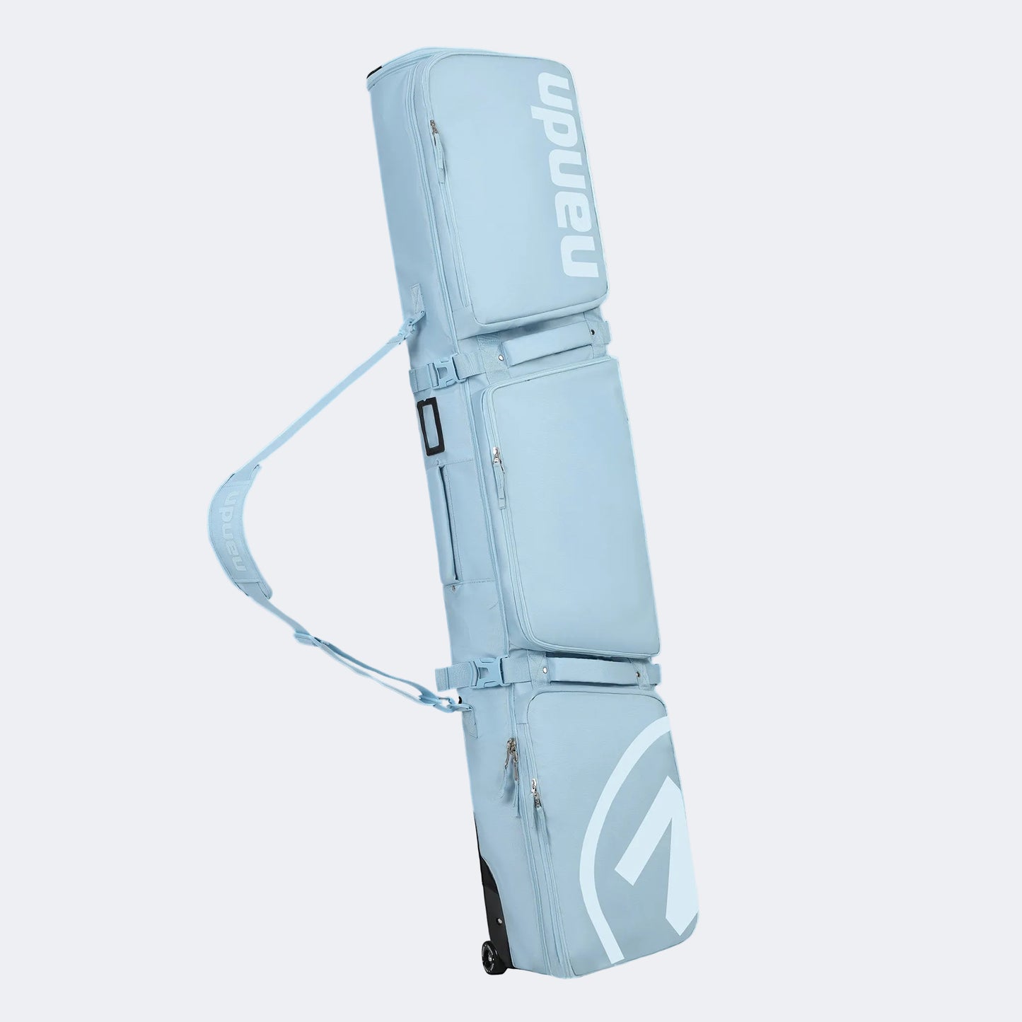 Large-Capacity Rolling Ski & Snowboard Bag with Wet-Dry Separation