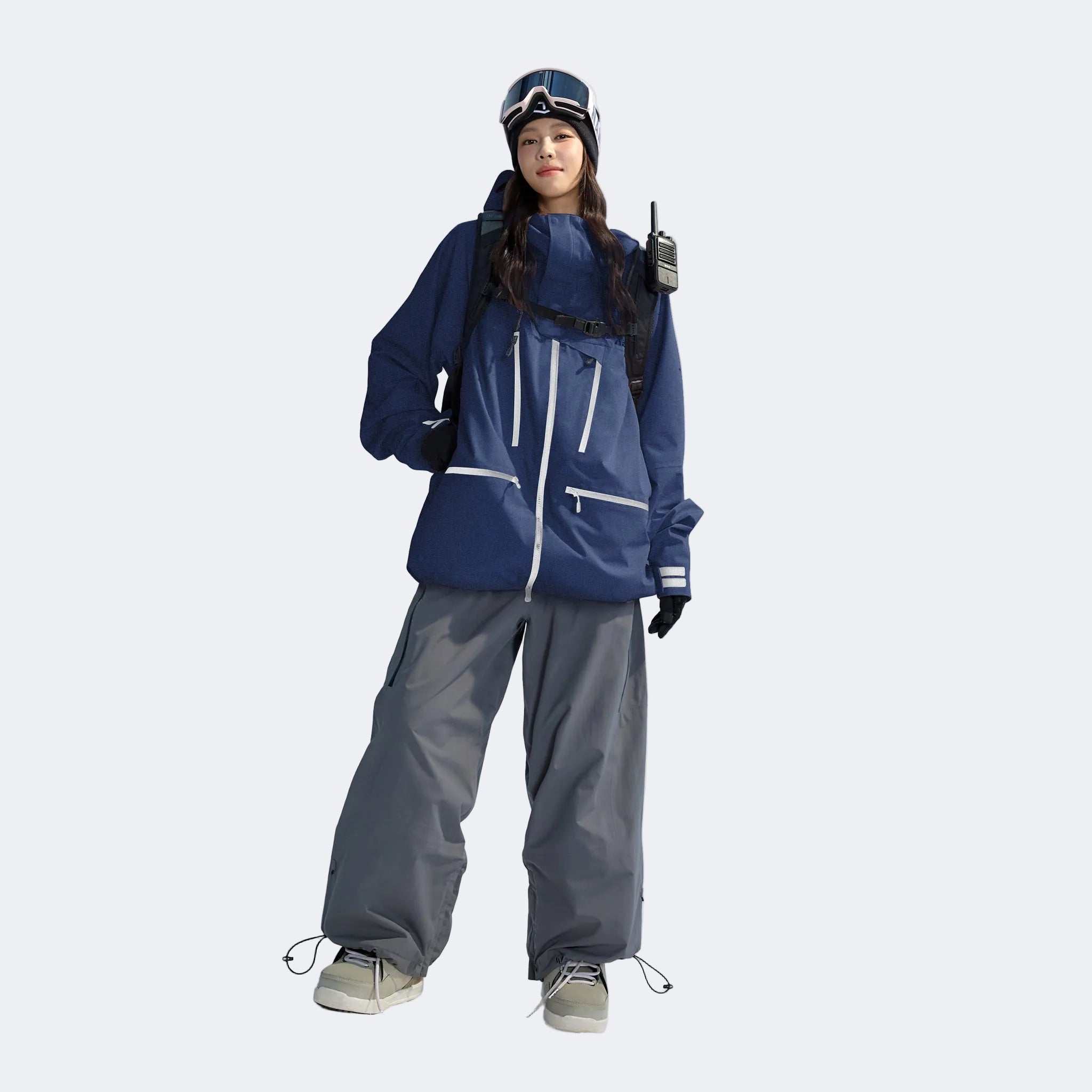 P cotton windproof and waterproof ski suit set - Unisex
