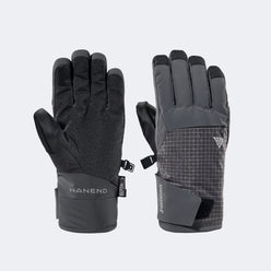 Gold Primaloft® Insulated Touchscreen Ski Gloves – Waterproof & Wear-Resistant