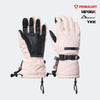 NANEND New Ski Gloves Professional Veneer Gold Standard P Cotton Five Fingers Thickened Waterproof and Warm NS5015