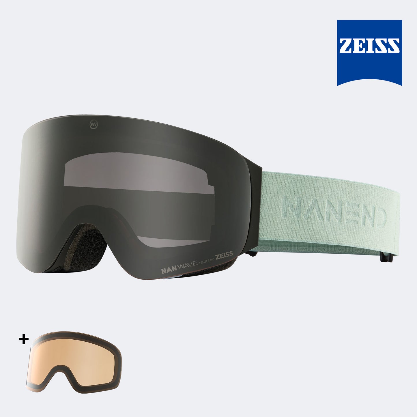 Spruce Green VLT 14% Zeiss lunettes HD + Zeiss Lentilles de nuit