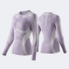 NANEND & AWEX Collaboration: Merino Wool Ski Quick-Drying Shirt with Gradient Compression and KnitzoneX for Women
