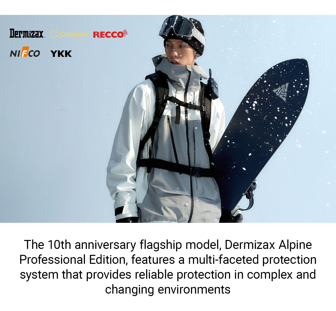 NANEND Dermizax Alpine Professional Snowboard Jacket